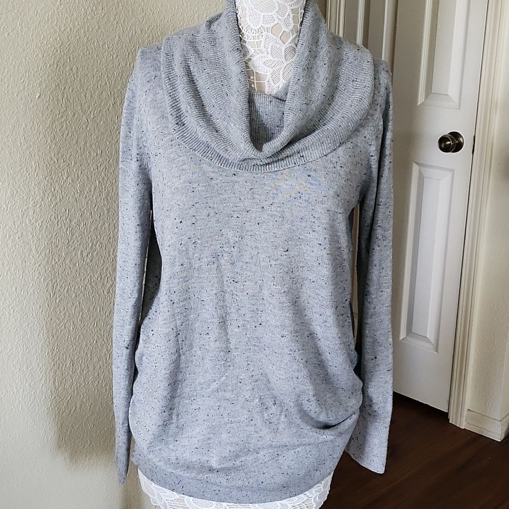 Loft Cowl Neck Maternity Sweater Size Large